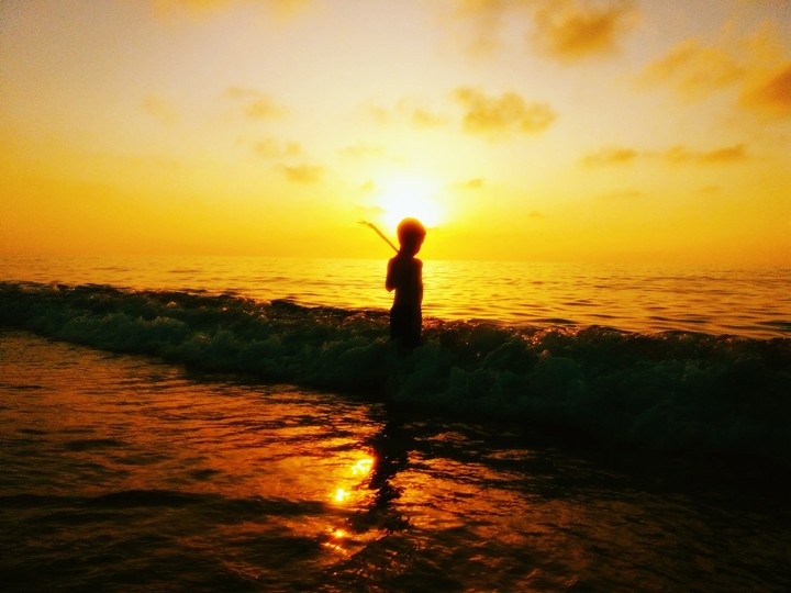 The sea