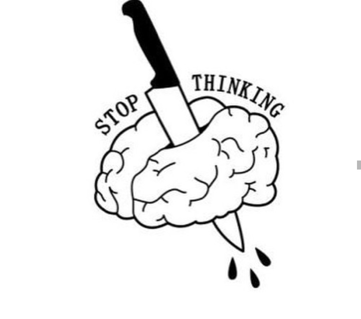 stop thinking