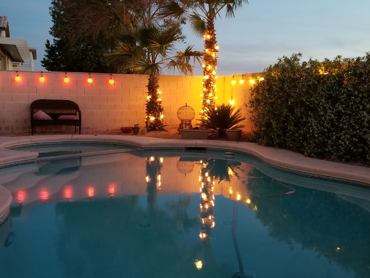 Pool and Lights