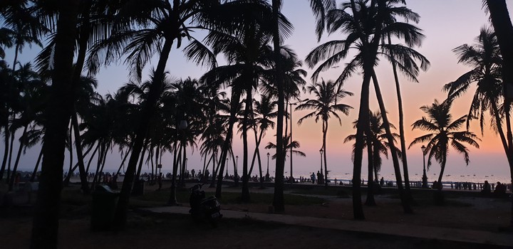 sun set