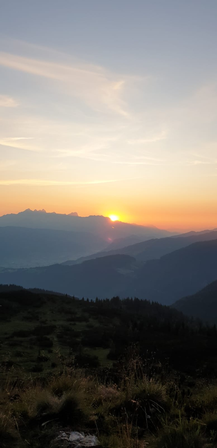 sunrise in Austria