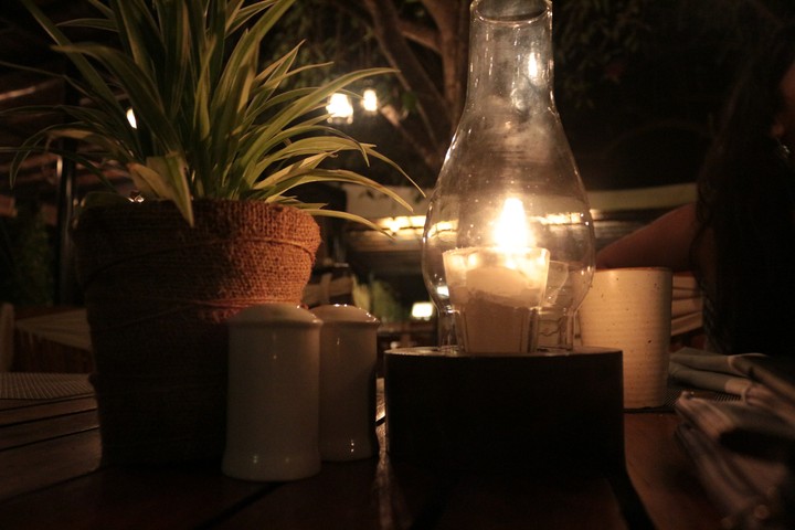 Candlelight dinner!!!