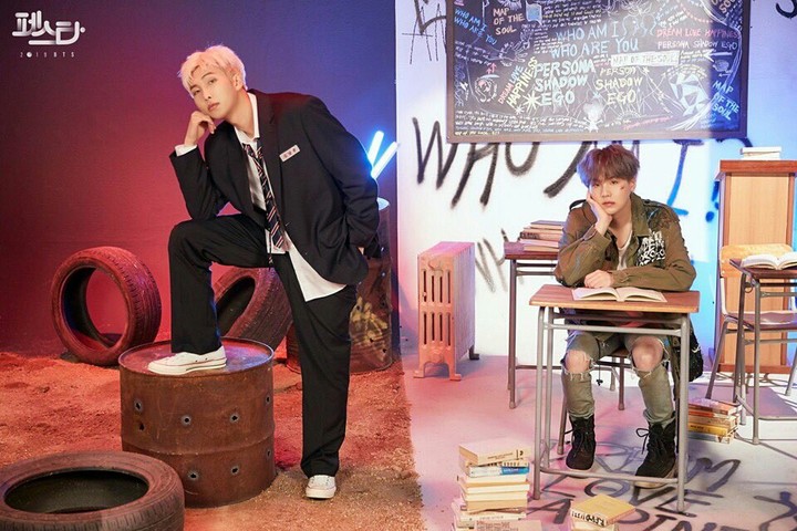 BTS RM and Suga