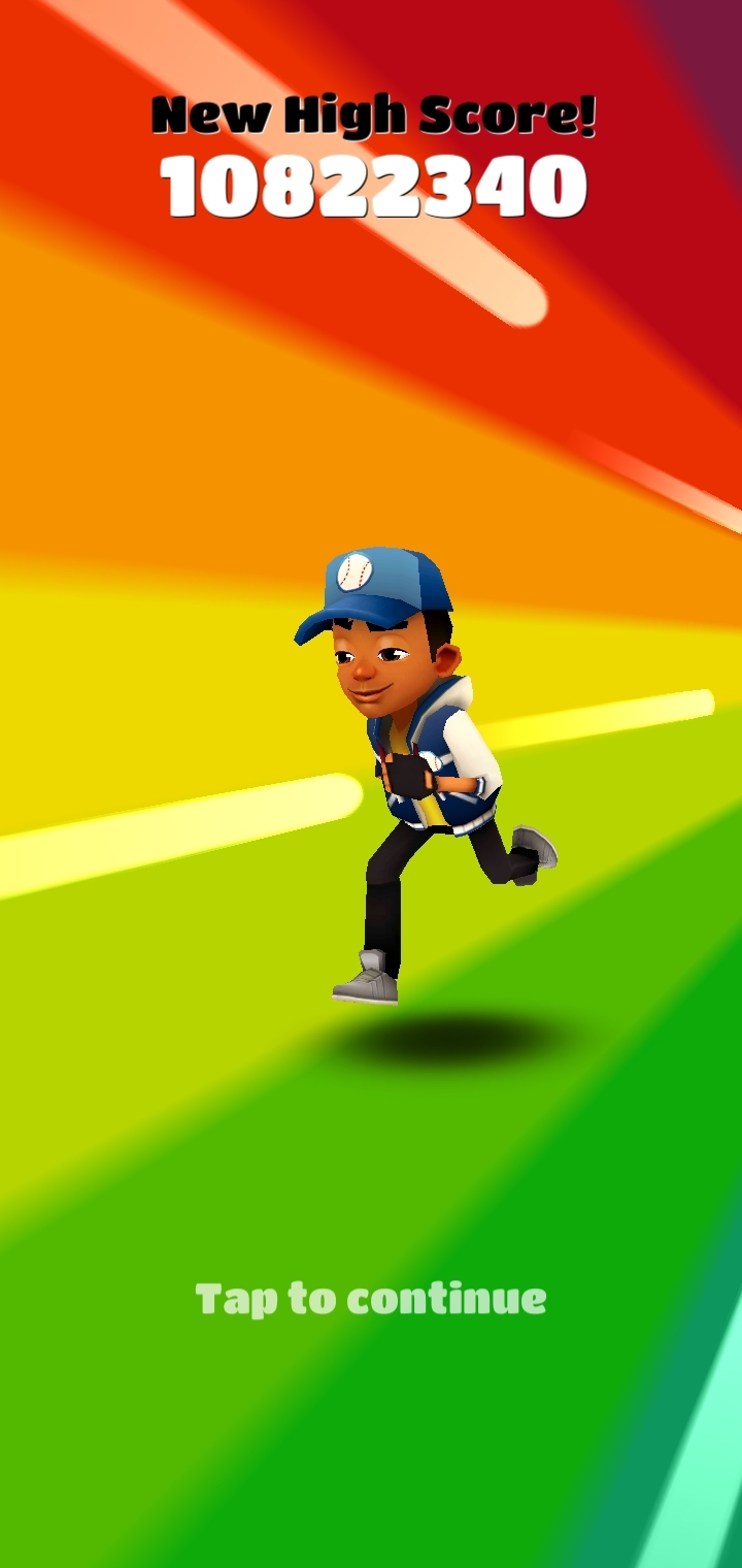 higher level of subway surfers