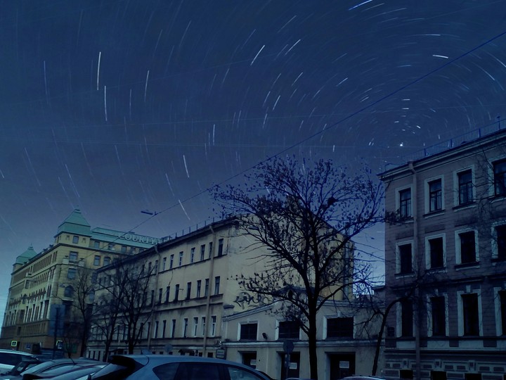 The cosmos between us.