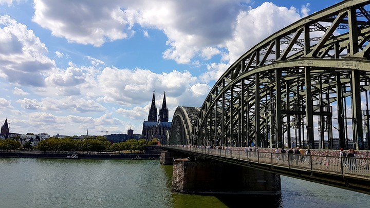 beautiful day in cologne