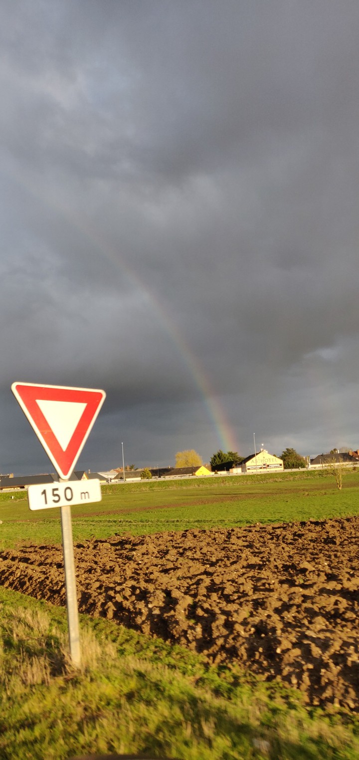 at 150m here is a rainbow
