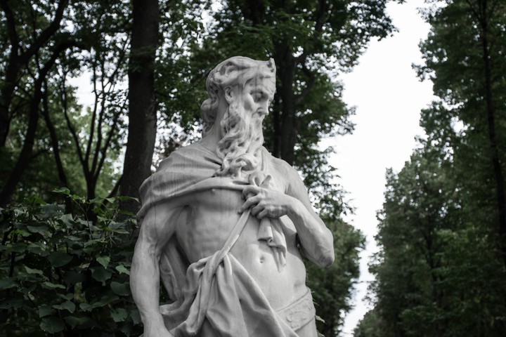 Sculpture in the Summer Garden