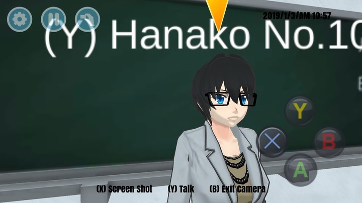 a girl teacher???