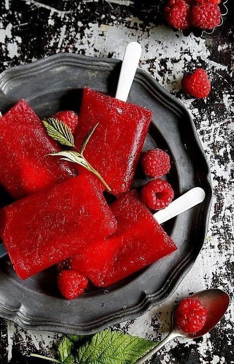 raspberry popsicle