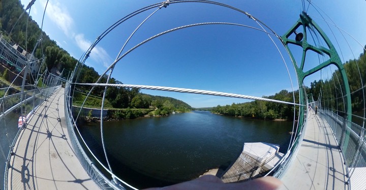 360° View, Bull's Island Walking Bridge