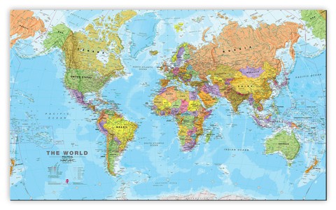 world map