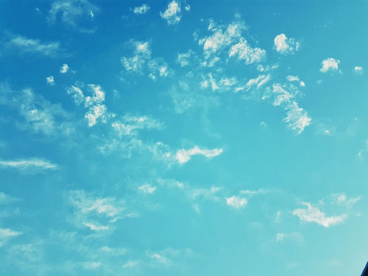 the sky