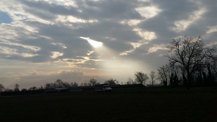 Light in The sky