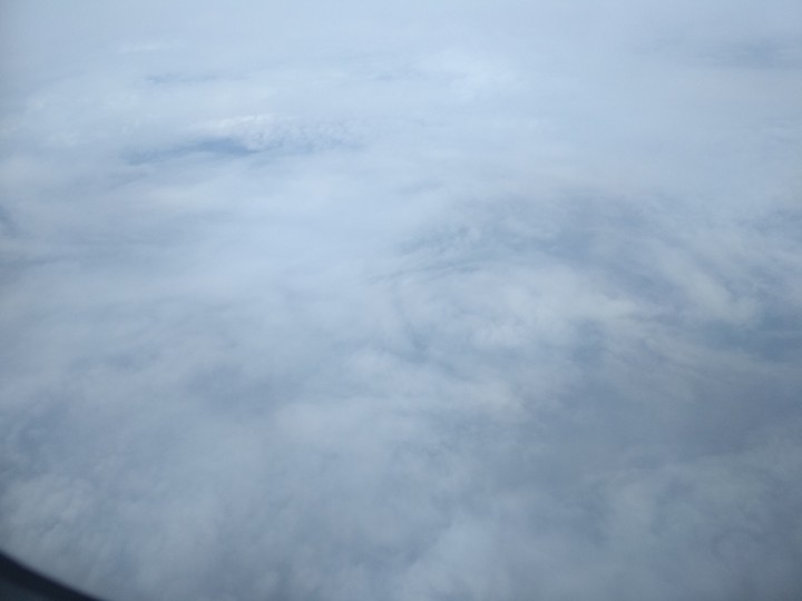 over the ocean