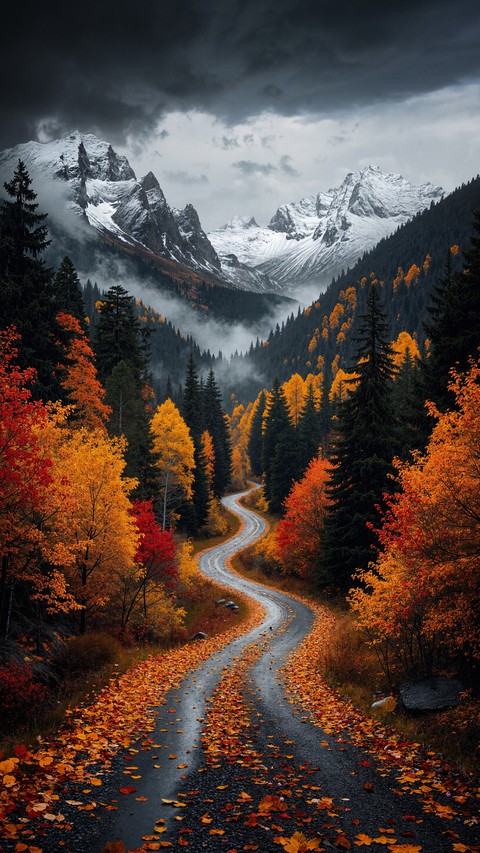 Autumn, 山谷桌布