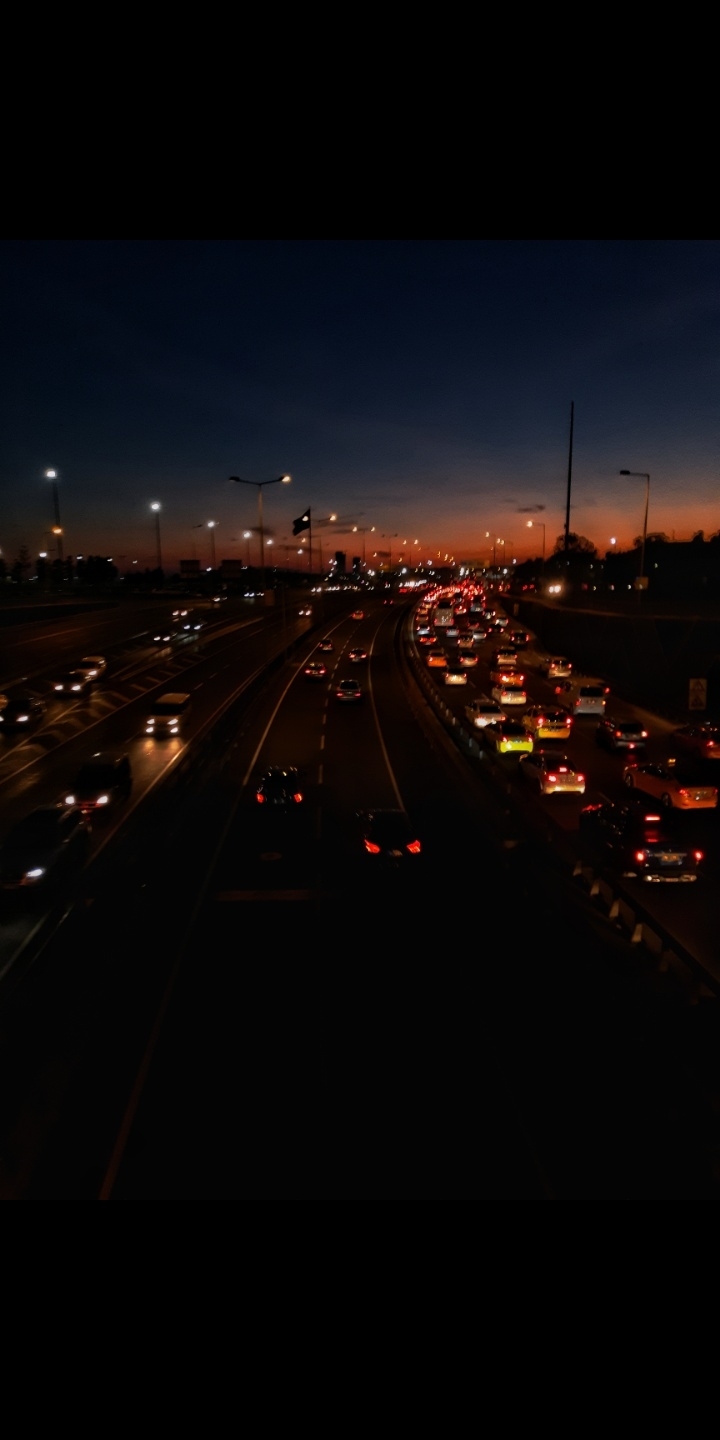 night road