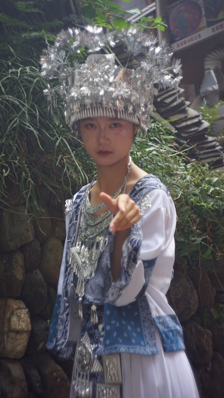 千户苗寨传统服饰，贵州，中国
