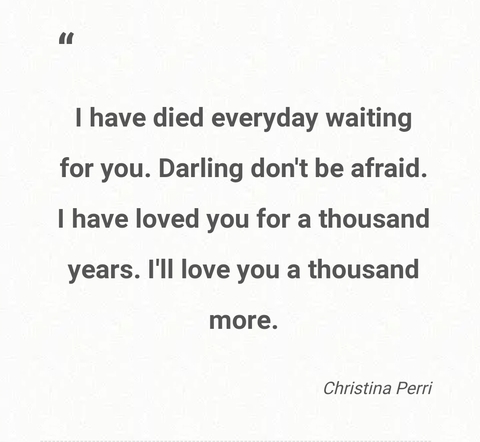 A THOUSAND YEARS