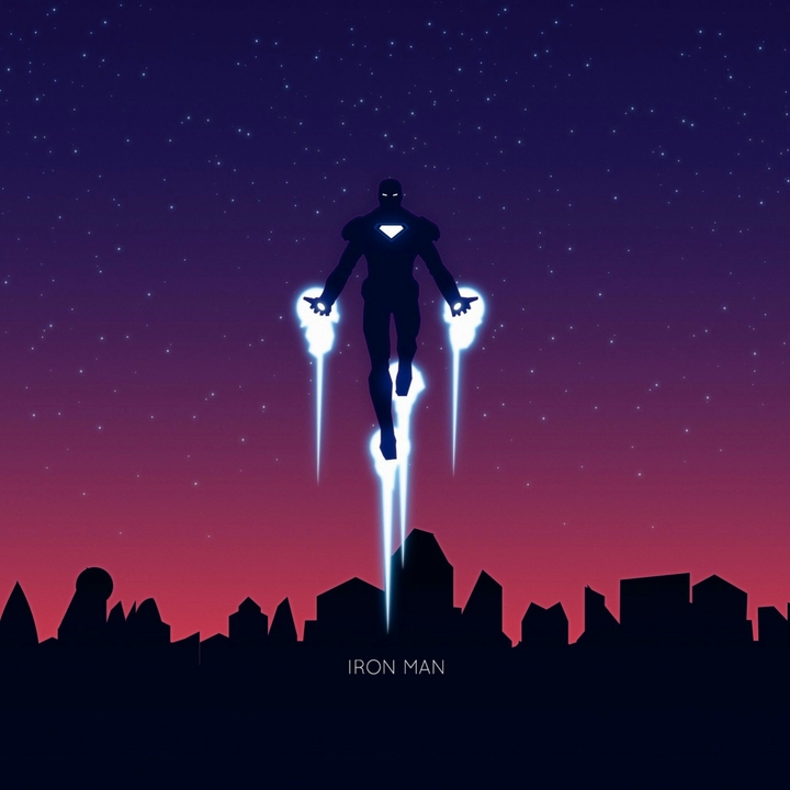 Creative Iron Man Illustration
