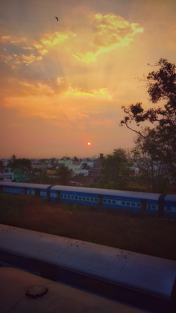 sunset..