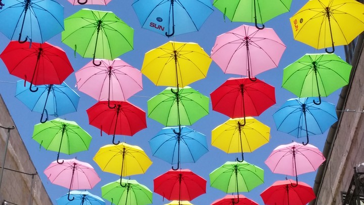 umbrellas roof