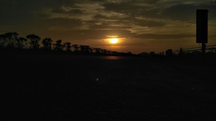 sunset..
