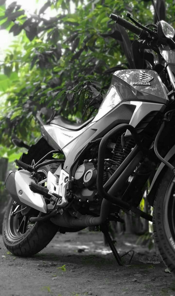 honda hornet 160r black look