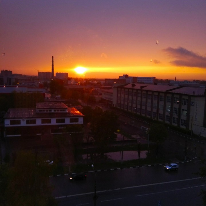 закат