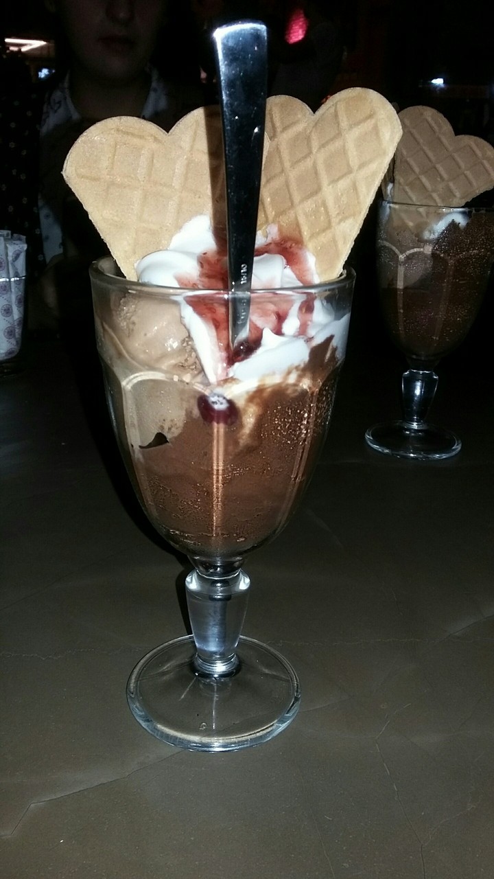Heart ice cream  (by me)