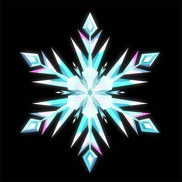 elsa snowflake
