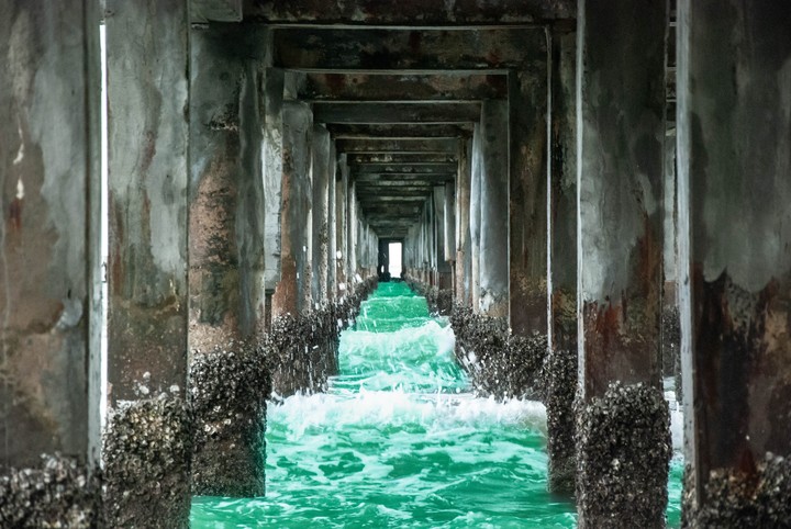 green sea