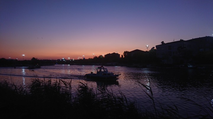 purple sunset