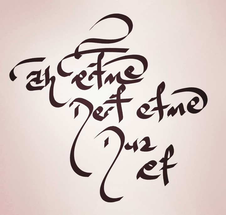 #calligraphy