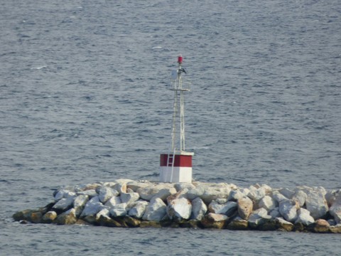 lighthouse in mitilini