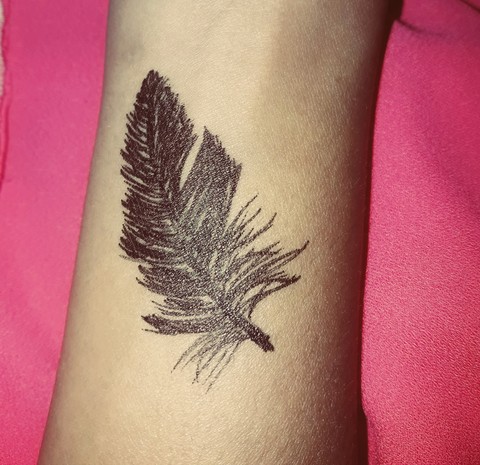 drawn tattoo