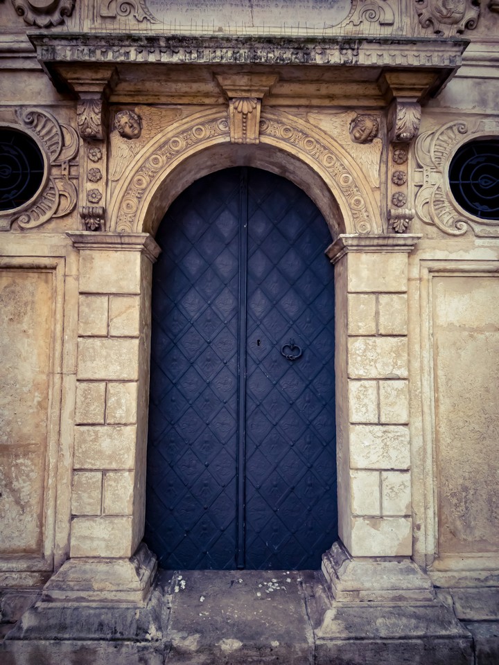 Black door