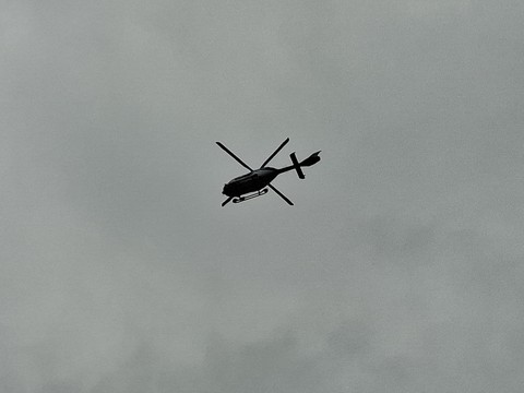 обои helicopter, grey