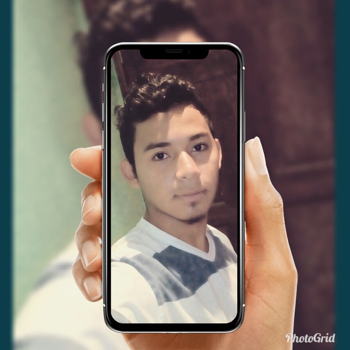 My face