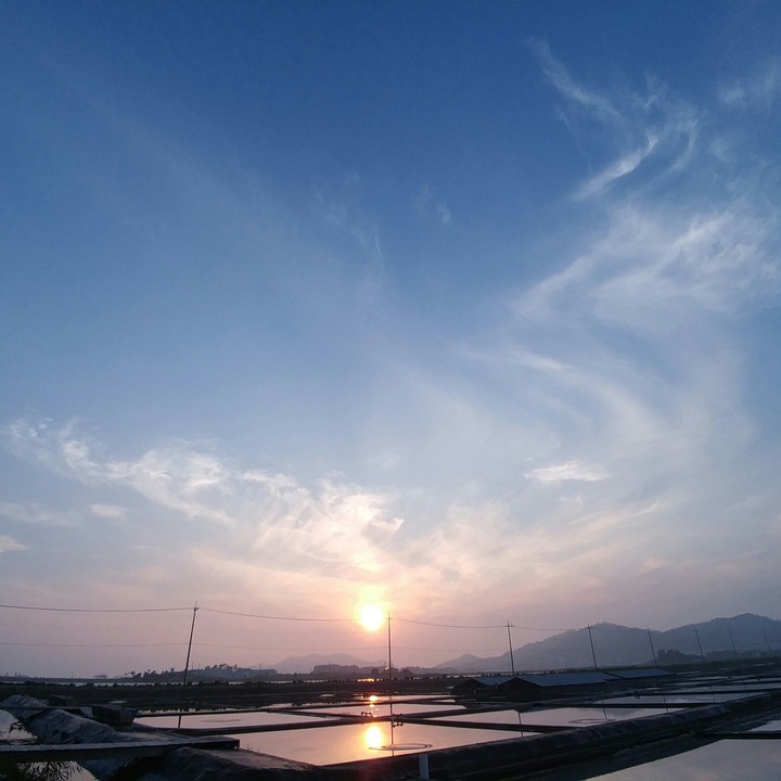 석양