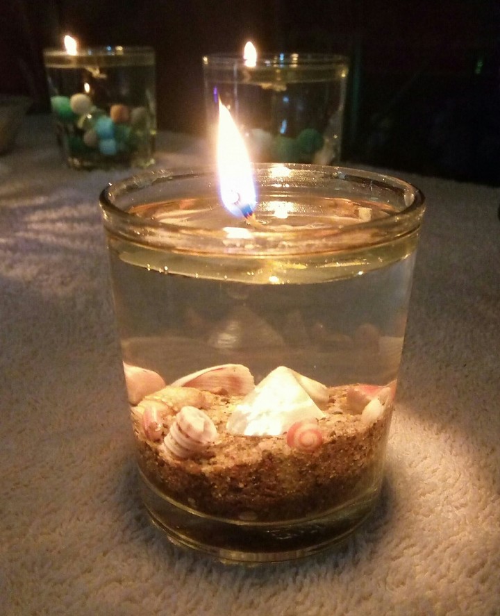 Water candles