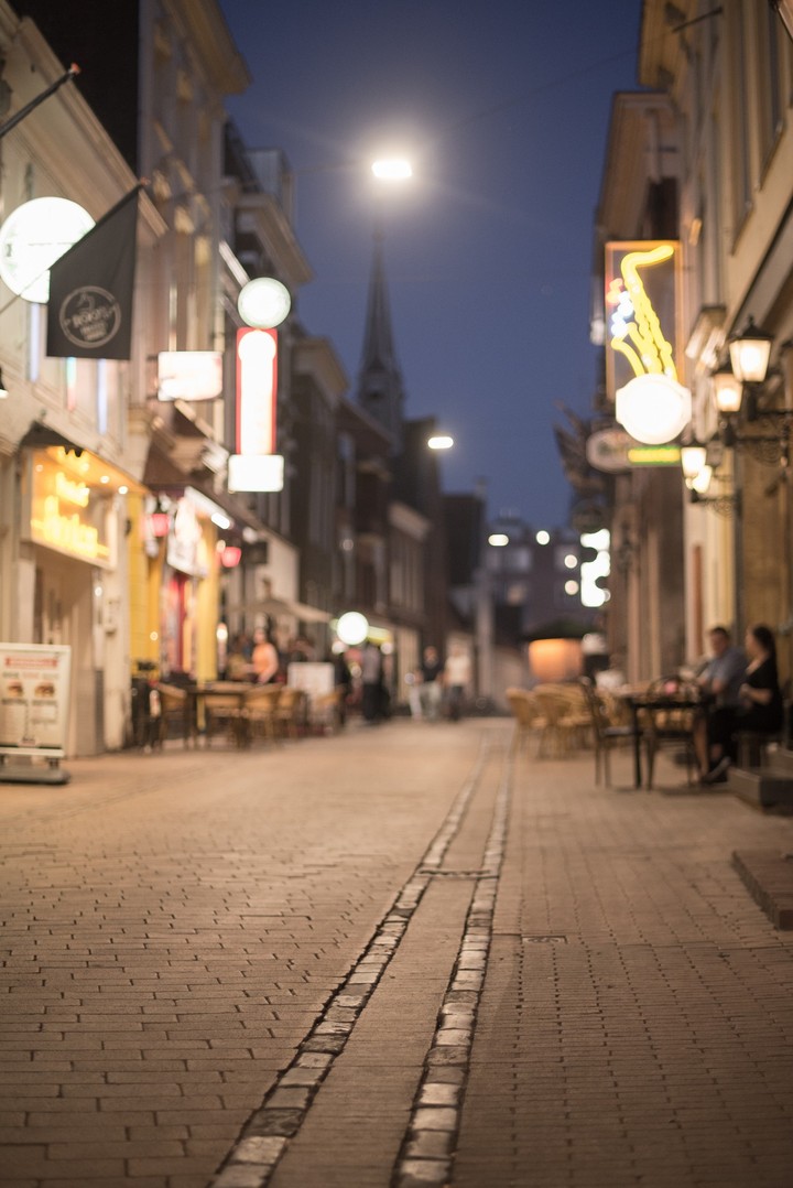 Neighborhood at Night