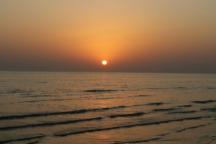 sun sat at mandvi beach