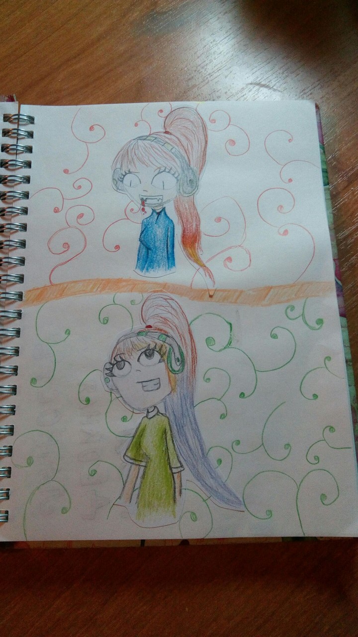 Страница моего SKETCH BOOK 3