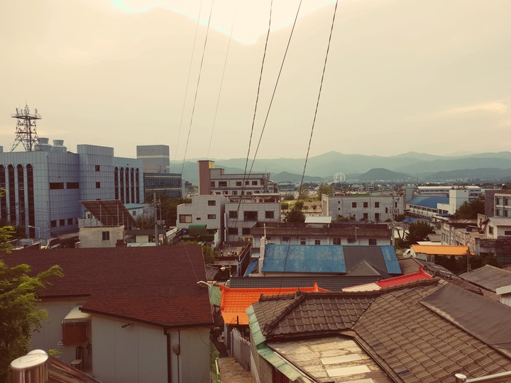 Town, Chuncheon, Korea