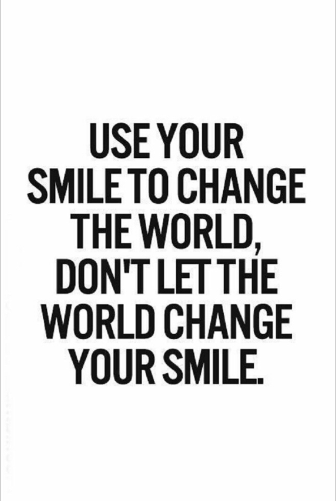 Smile To change the world♥