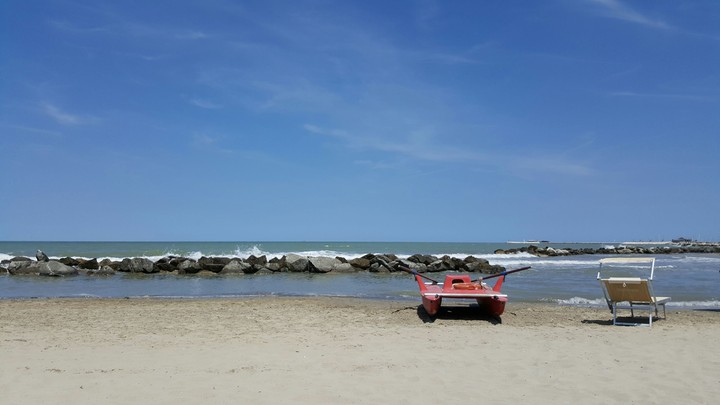 The Rimini sea