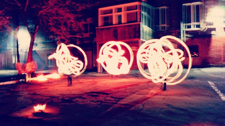 fire show
