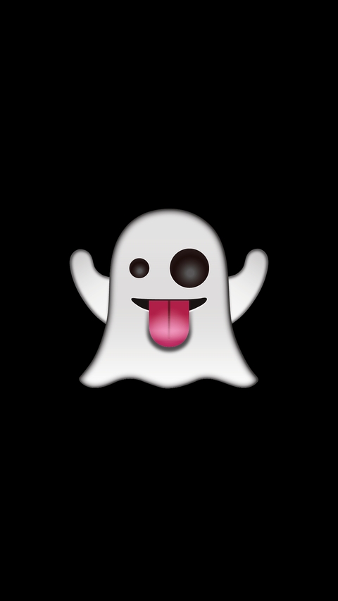 iOS 11.1 Ghost emoji