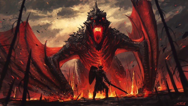 Dragon attack!